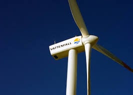 Vattenfall kombinerar elproduktion fran vind och sol med batterilagring i ny hybridpark